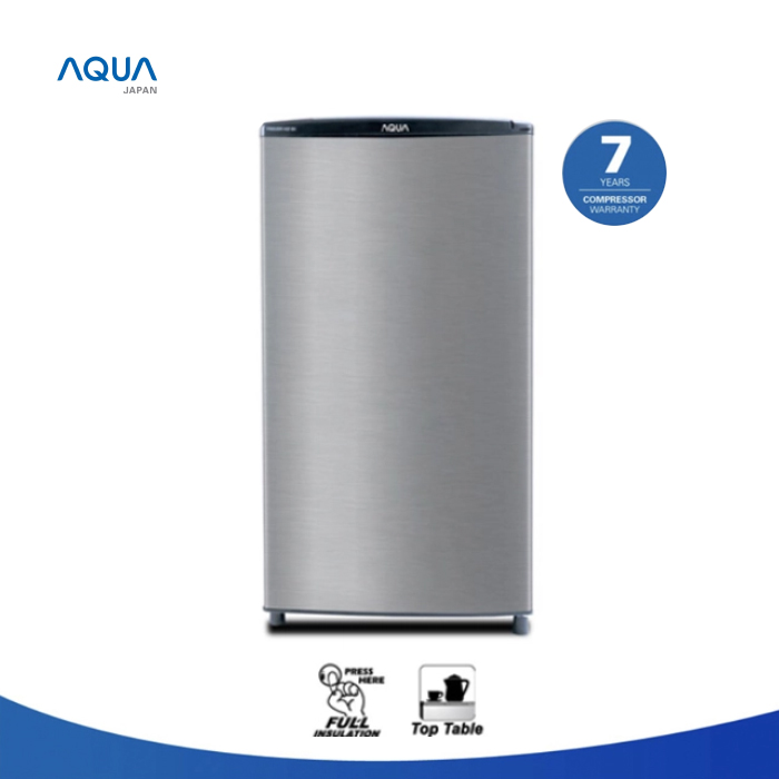 Aqua Freezer 5 Rak 169 Liter - AQF-S4 | AQF-S4(S) Silver